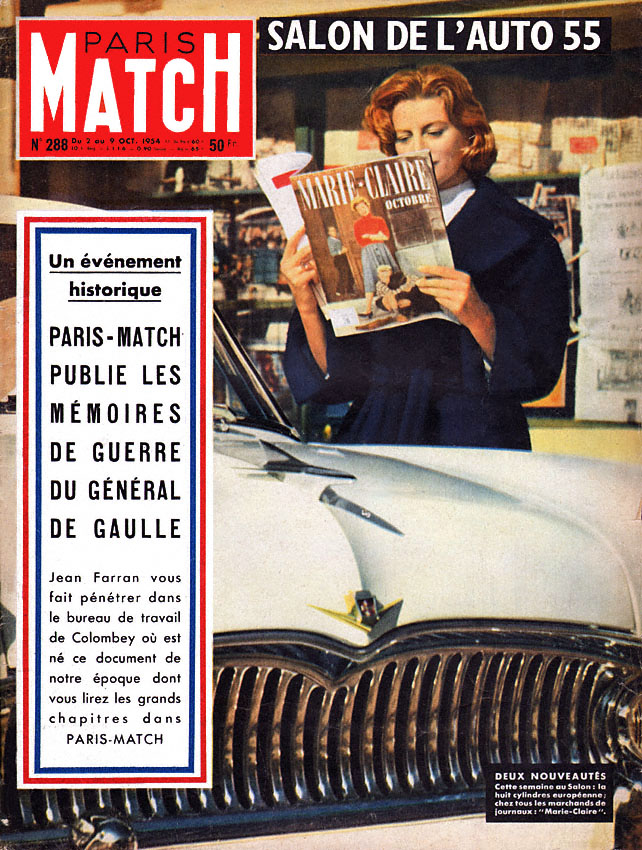 Paris match issue 288 from October 1954
