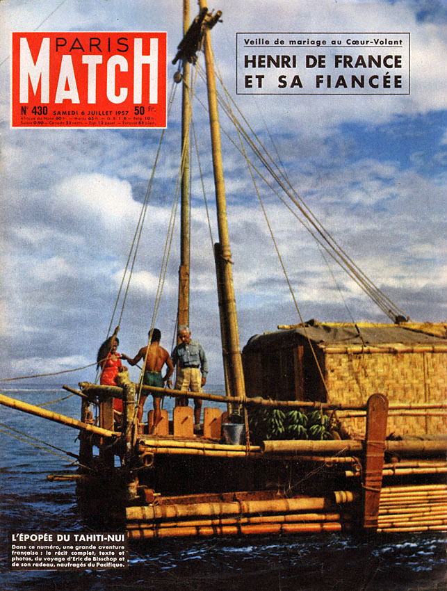 Paris match issue 430 from July 1957