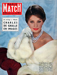 Paris Match cover issue 507 from December 1958