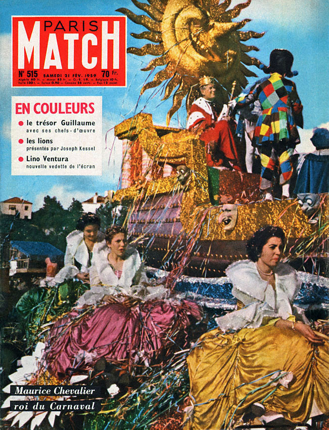 Paris match issue 515 from February 1959