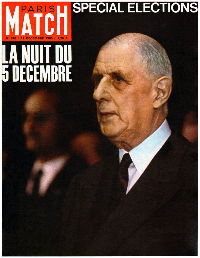 Paris match issue 870 from December 1965