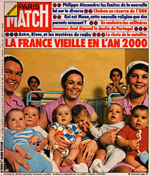 Paris Match cover issue 1344