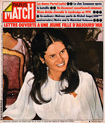 Paris Match cover issue 1347