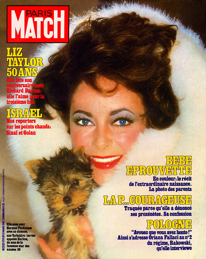 Paris match issue 1711 from March 1982