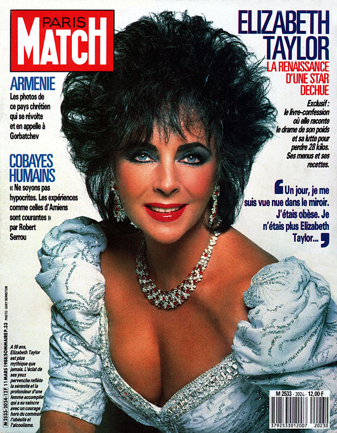 Paris match issue 2024 from March 1988