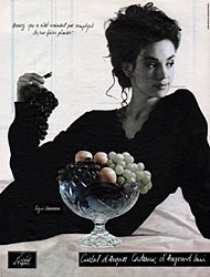 Advert Cristal D'Arques 1990