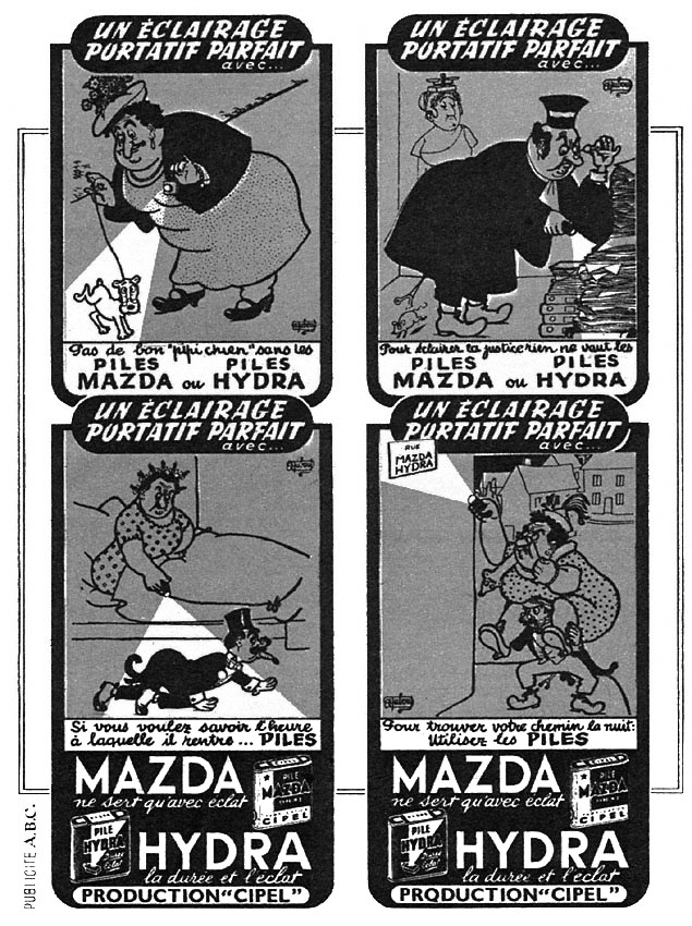 Advert Mazda 1952