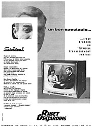 Advert Ribet Desjardins 1959