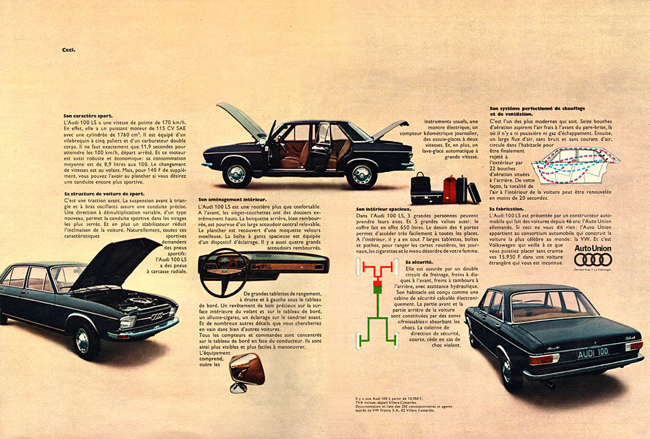 Advert Audi 1969