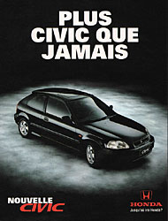 Advert Honda 1995