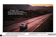 Advert Peugeot 1990