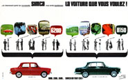 Advert Simca 1965