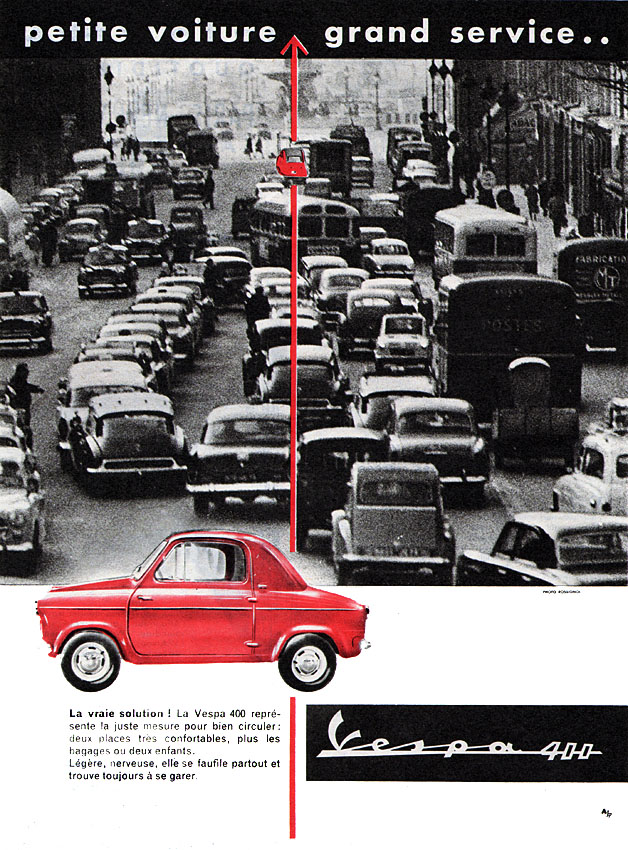 Advert Vespa 1960