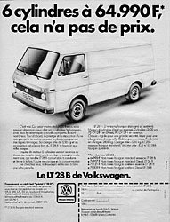 Advert Volkswagen 1983