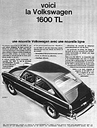 Advert Volkswagen 1965