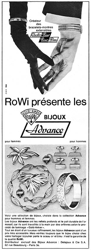 Advert Rowi 1964