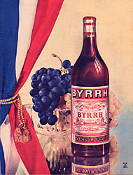 Advert Byrrh 1952