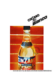 Advert Cinzano 1968
