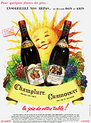 Advert Cramoisay - Champelure 1959