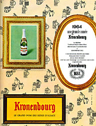 Advert Kronenbourg 1964