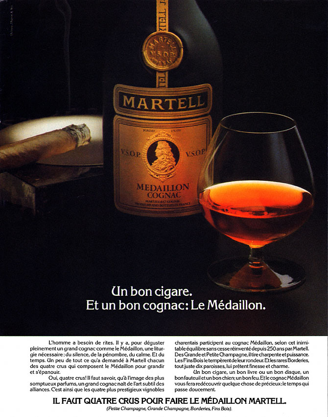 Advert Martell 1978
