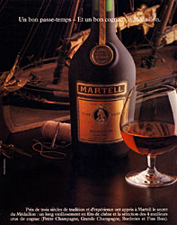 Advert Martell 1980