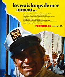 Advert Pernod 1973