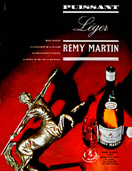 Advert Remy Martin 1963