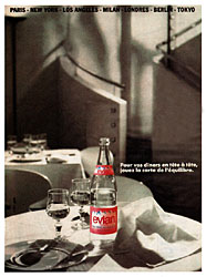 Advert Evian 1990
