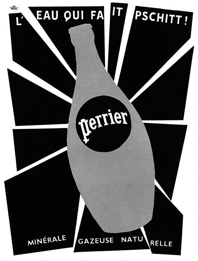 Advert Perrier 1953