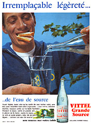 Advert Vittel 1959