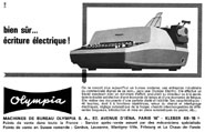 Advert Olympia 1963