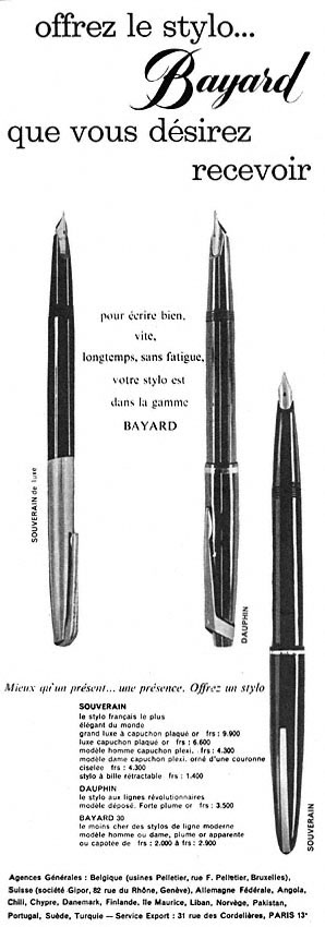 Advert Bayard 1959