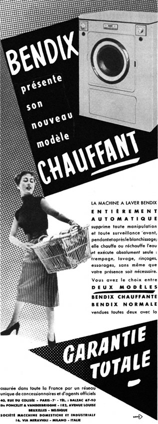 Advert Bendix 1953