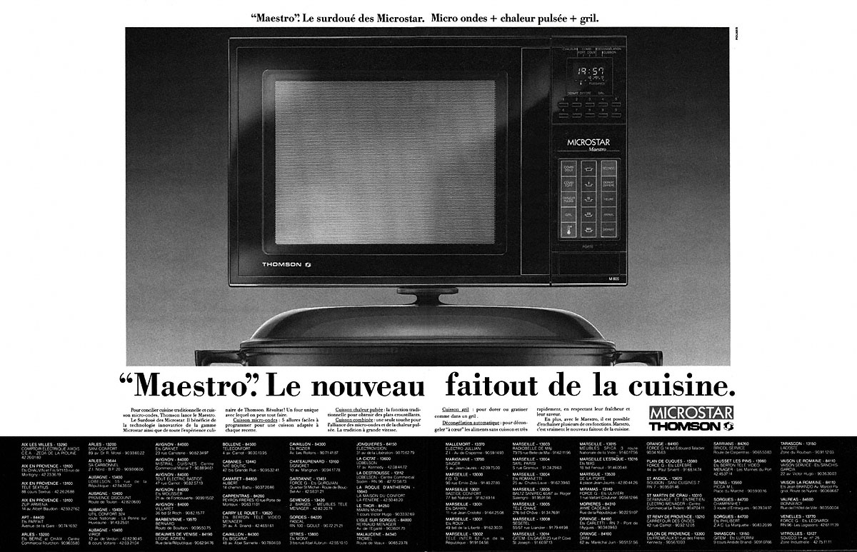 Advert Thomson 1987