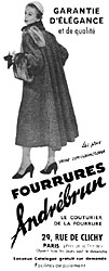 Advert AndrBrun 1952