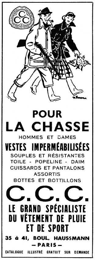 Advert C.C.C. 1952