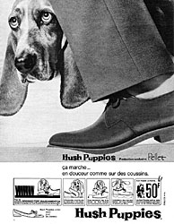 Advert Hush Puppies 1965