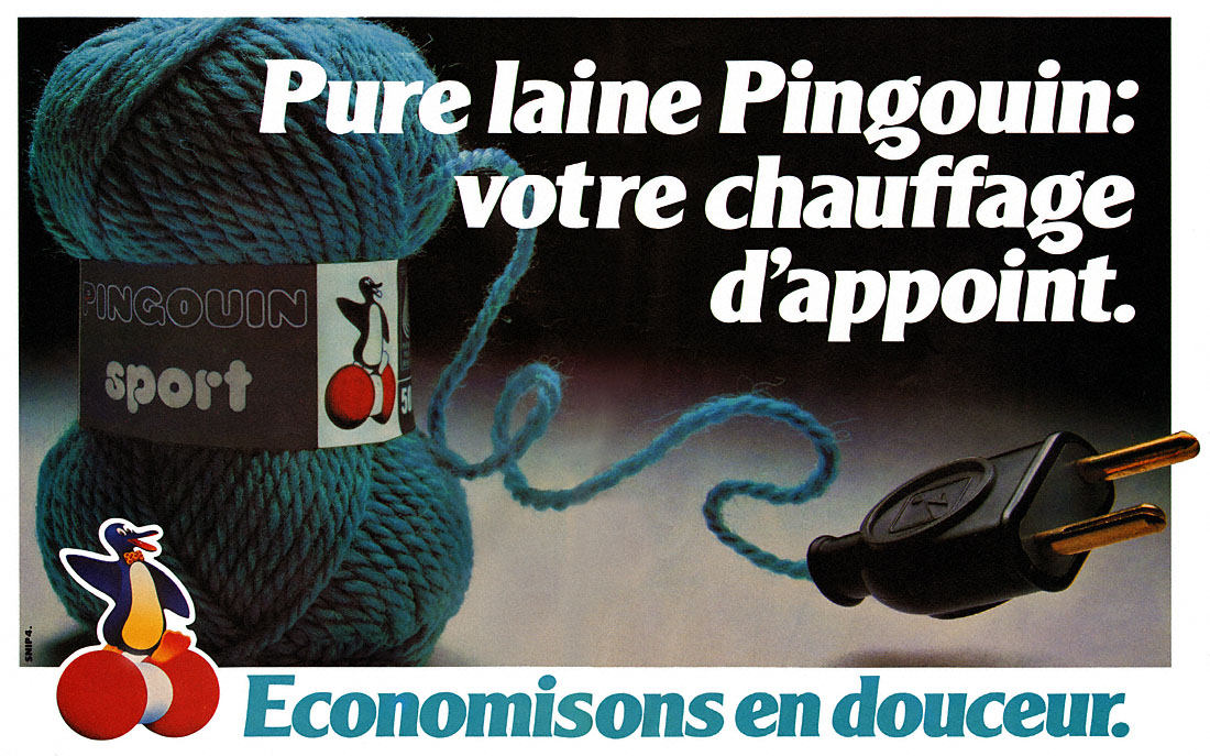 Advert Pingouin 1979