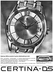 Advert Certina 1963