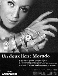 Advert Movado 1968