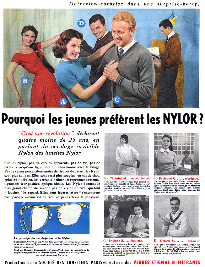 Advert Nylor 1956