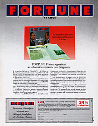 Advert Fortune 1988