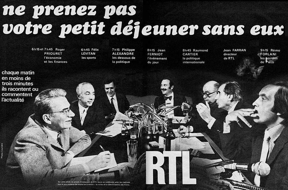 Advert Radio Luxembourg 1972