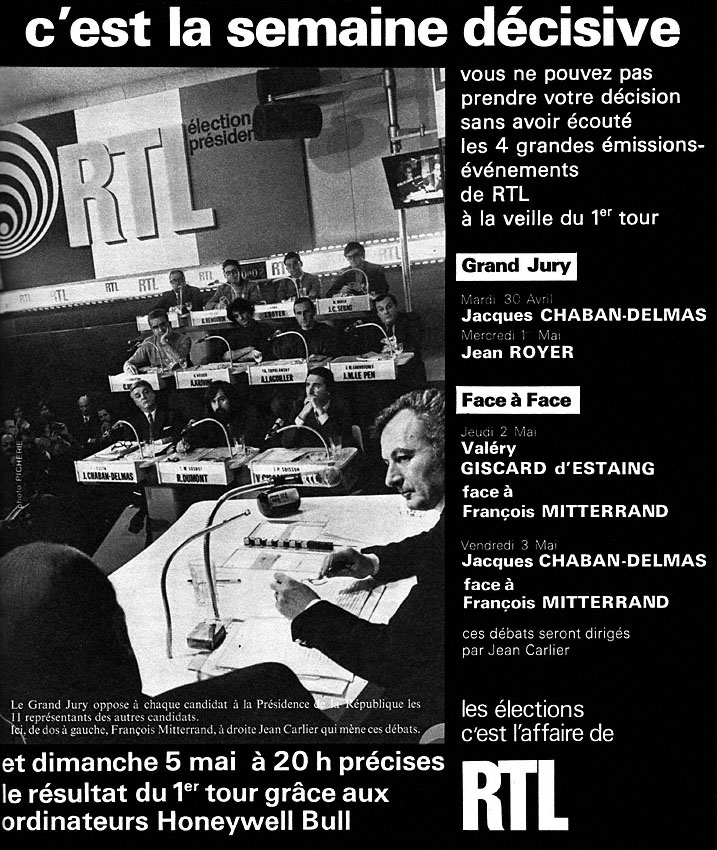 Advert Radio Luxembourg 1974