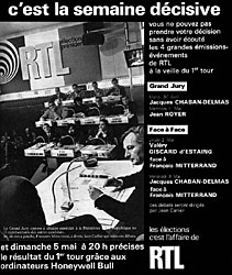 Advert Radio Luxembourg 1974