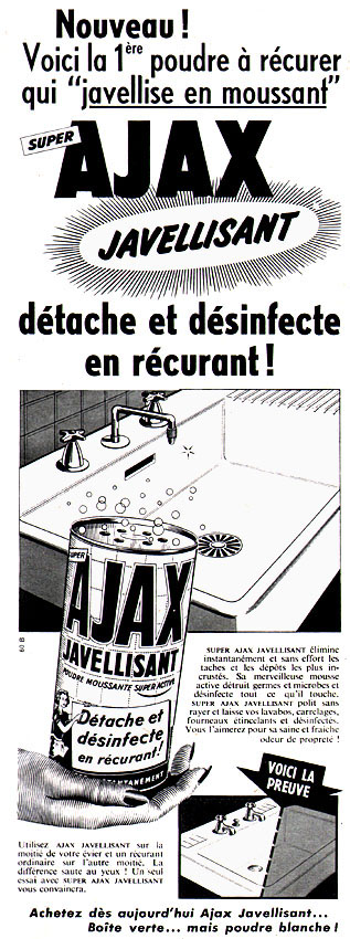 Advert Ajax 1960