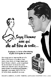 Advert Aqua Velva 1952