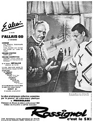 Advert Rossignol 1963