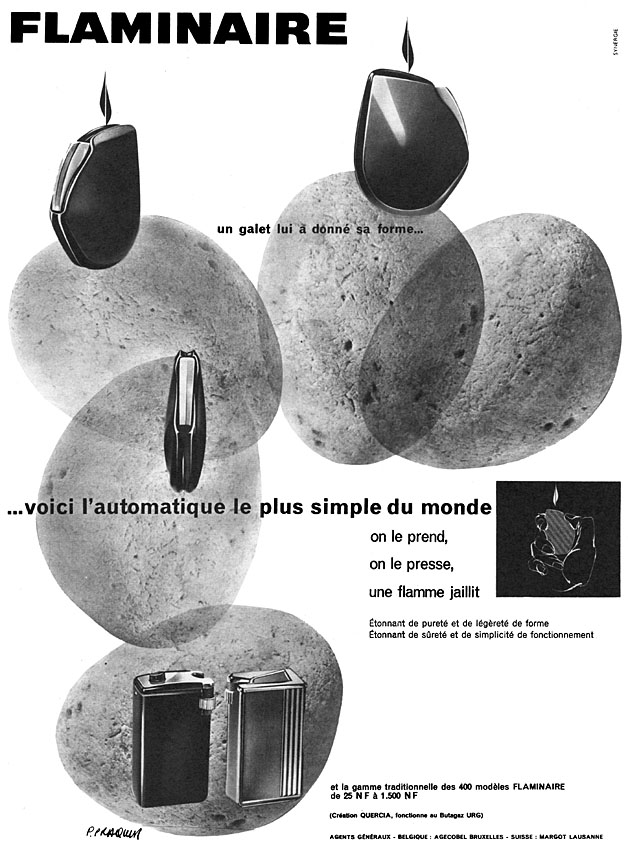 Advert Flaminaire 1959